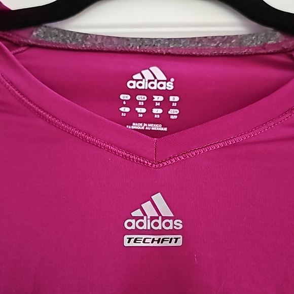 'Adidas,' Small Techfit Teeshirt - Picture 2 of 2